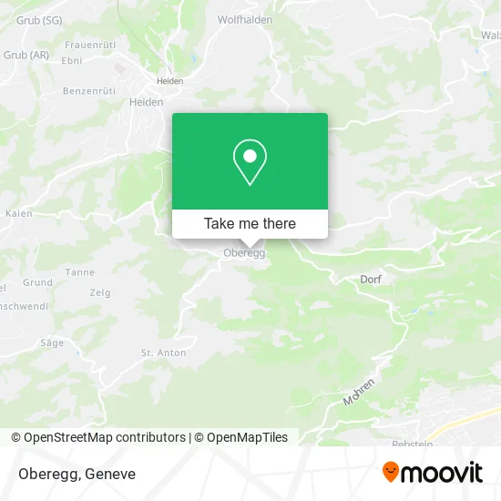 Oberegg map