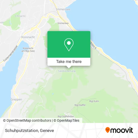 Schuhputzstation map