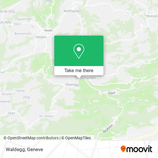 Waldegg map