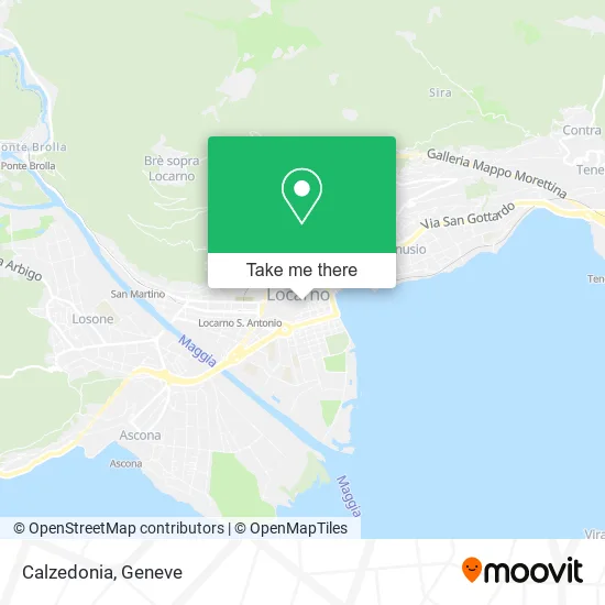 Calzedonia map