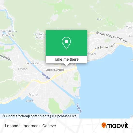 Locanda Locarnese map