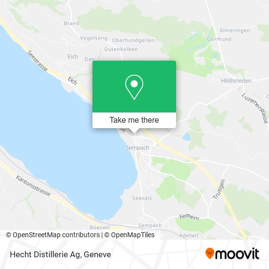 Hecht Distillerie Ag map