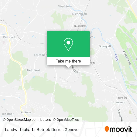 Landwirtschafts Betrieb   Derrer map