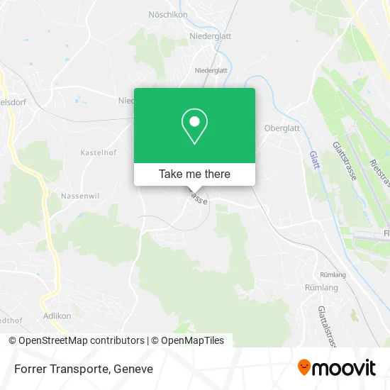 Forrer Transporte map