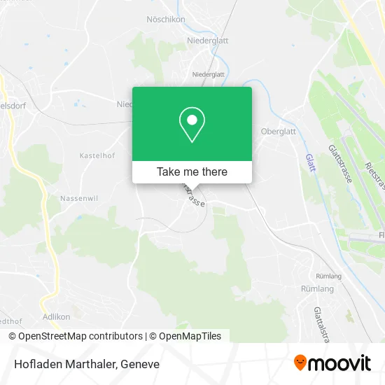 Hofladen Marthaler map