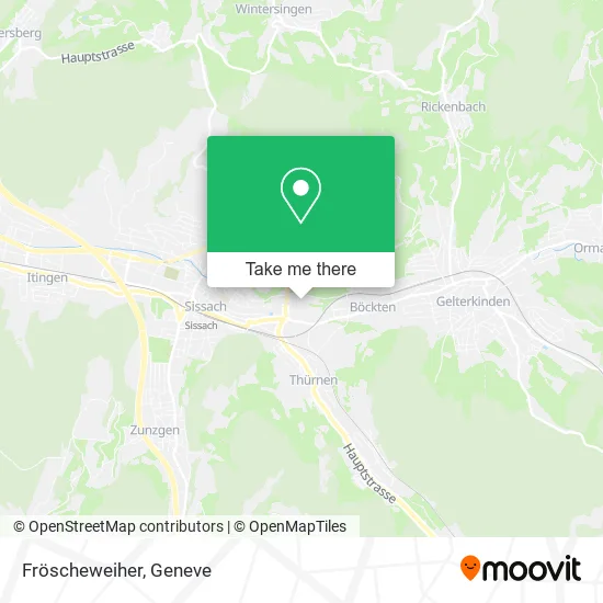 Fröscheweiher map