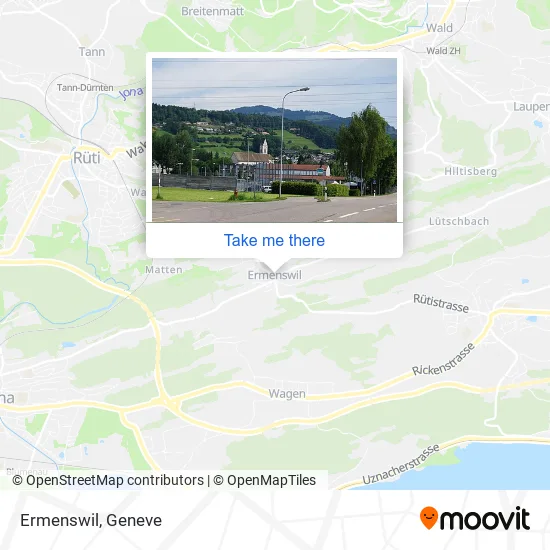 Ermenswil map