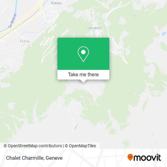 Chalet Charmille map