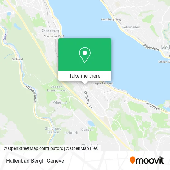 Hallenbad Bergli map