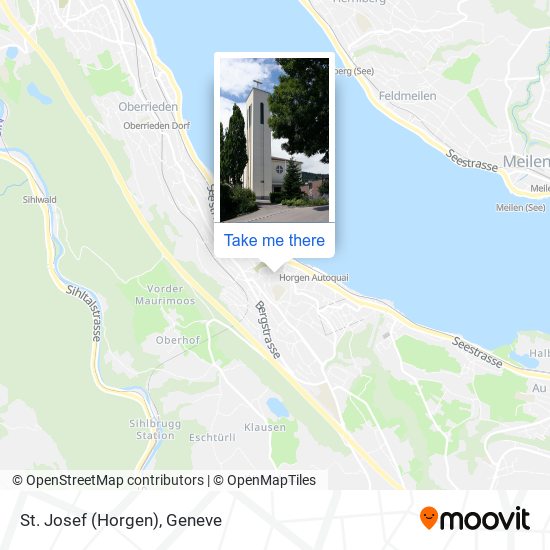 St. Josef (Horgen) map