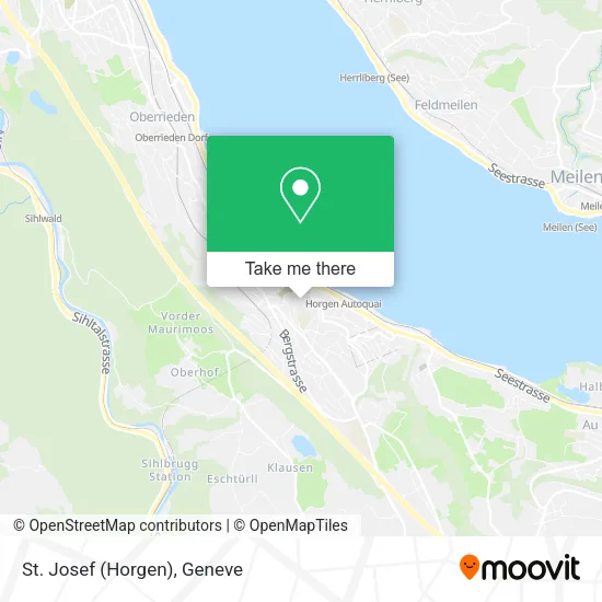 St. Josef (Horgen) map