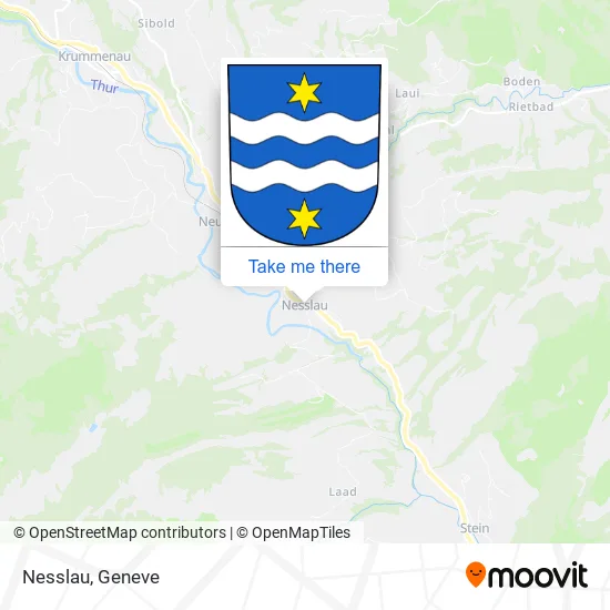 Nesslau map