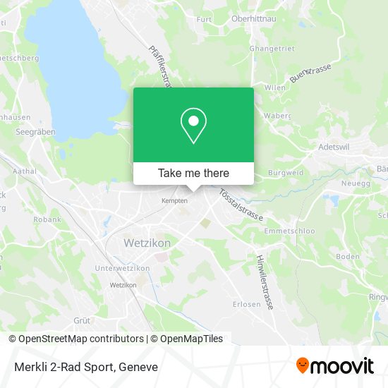 Merkli 2-Rad Sport map