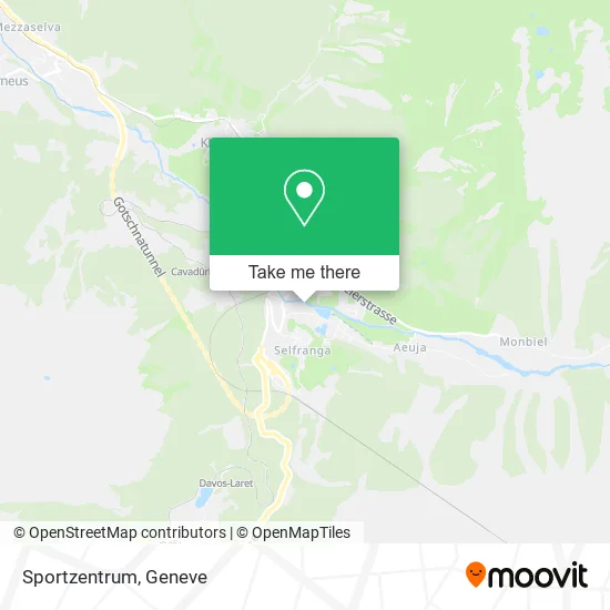 Sportzentrum map