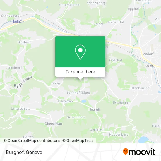 Burghof map