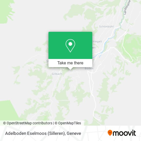 Adelboden Eselmoos (Silleren) map