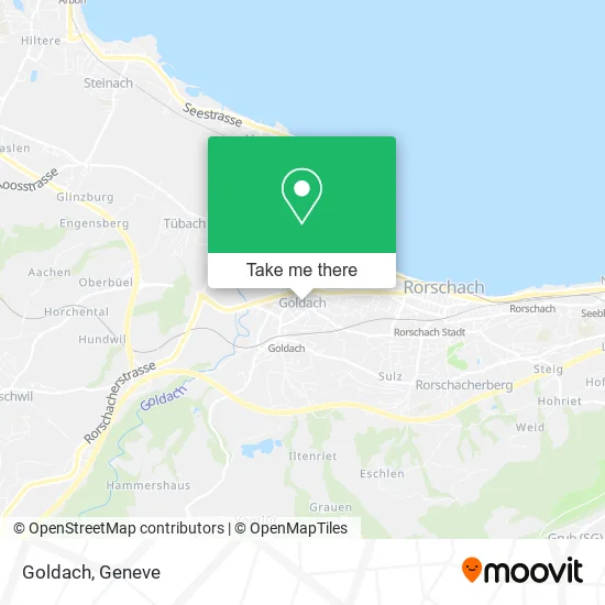 Goldach map
