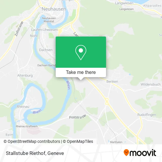 Stallstube Riethof map