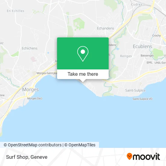 Surf Shop map