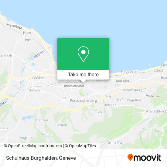 Schulhaus Burghalden map