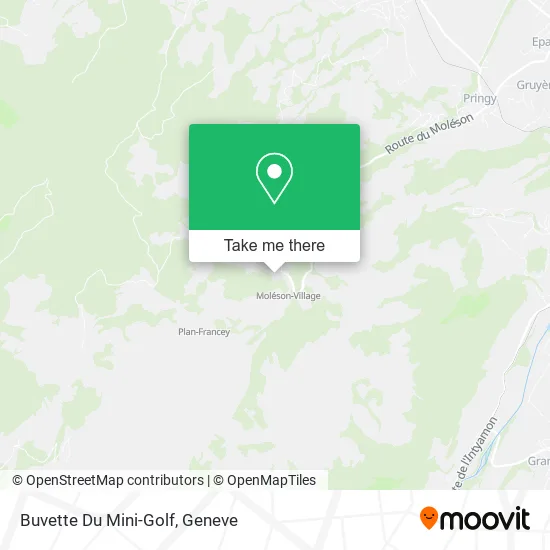 Buvette Du Mini-Golf map