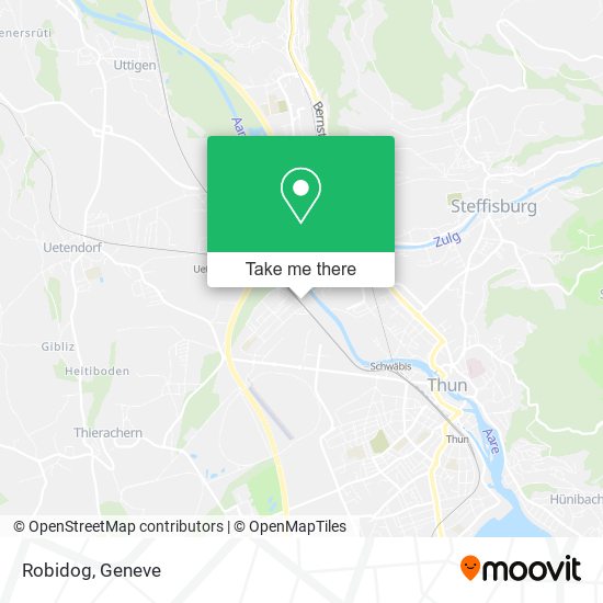 Robidog map