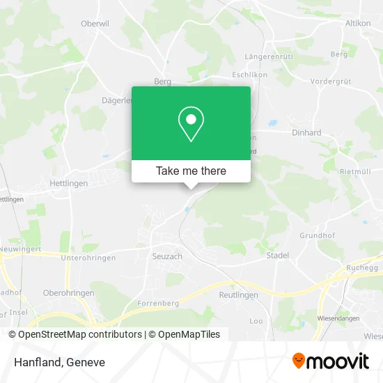 Hanfland map