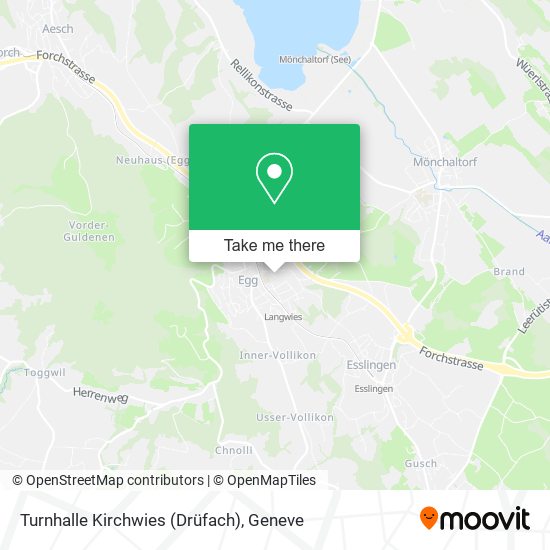 Turnhalle Kirchwies (Drüfach) map