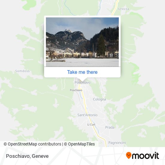 Poschiavo map