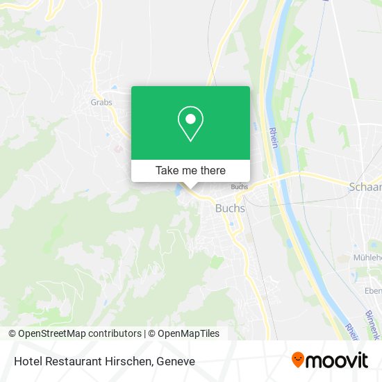 Hotel Restaurant Hirschen map