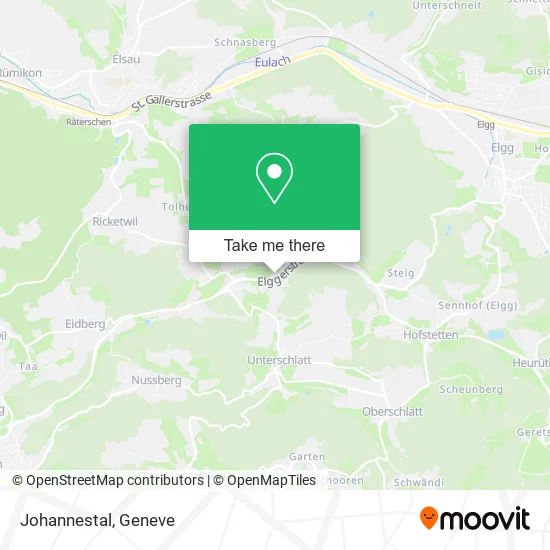 Johannestal map