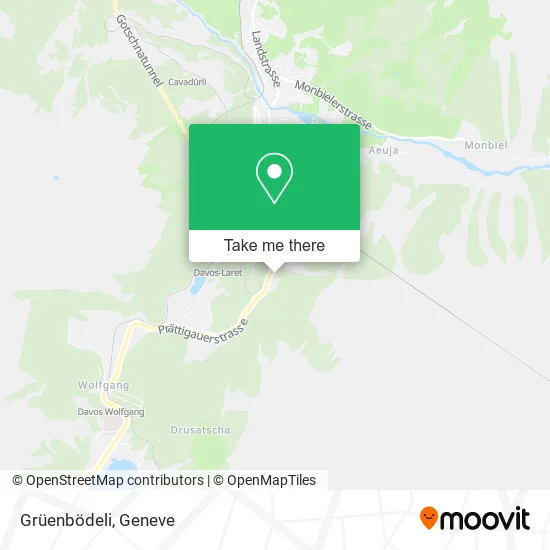 Grüenbödeli map