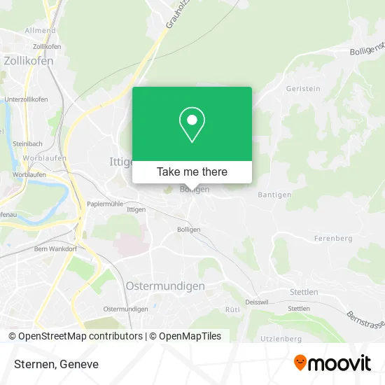 Sternen map