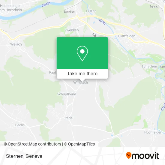 Sternen map
