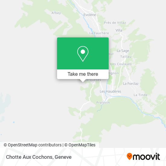 Chotte Aux Cochons map
