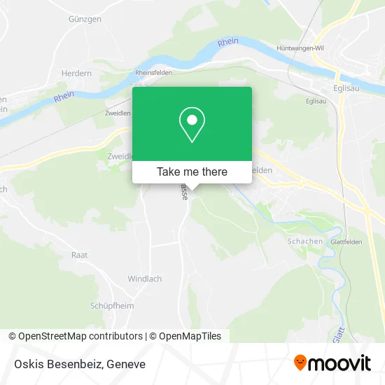 Oskis Besenbeiz map