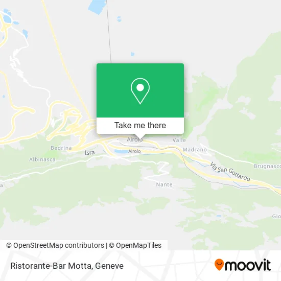 Ristorante-Bar Motta map