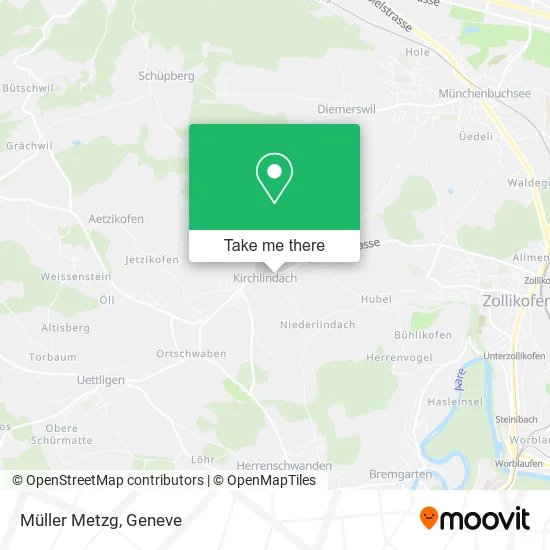 Müller Metzg map