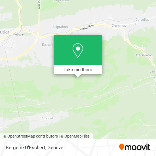 Bergerie D'Eschert map