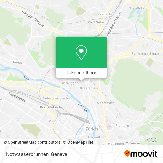 Notwasserbrunnen map