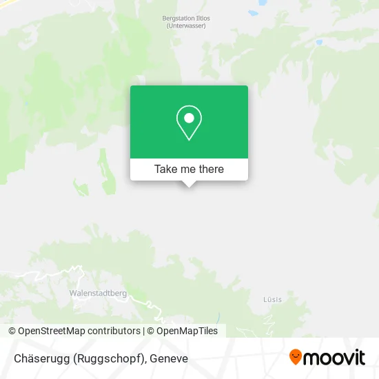 Chäserugg (Ruggschopf) map