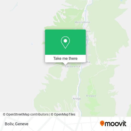 Boliv map