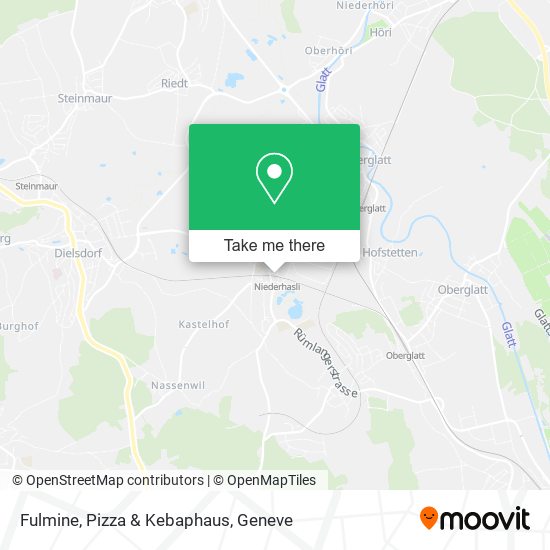 Fulmine, Pizza & Kebaphaus map