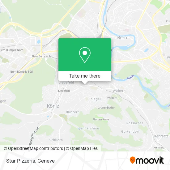 Star Pizzeria map