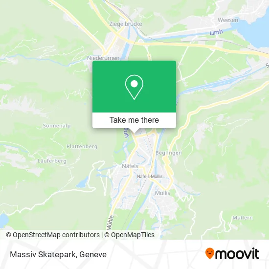 Massiv Skatepark map