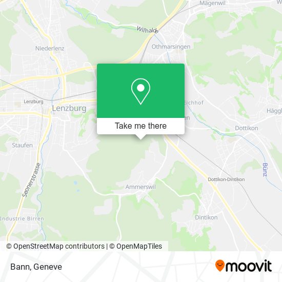 Bann map