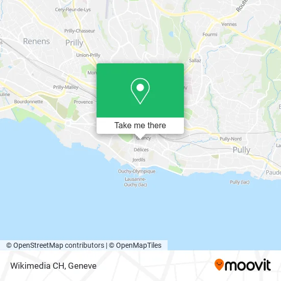 Wikimedia CH map