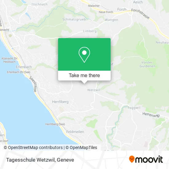 Tagesschule Wetzwil map