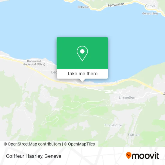 Coiffeur Haarley map