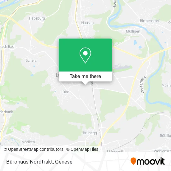 Bürohaus Nordtrakt map